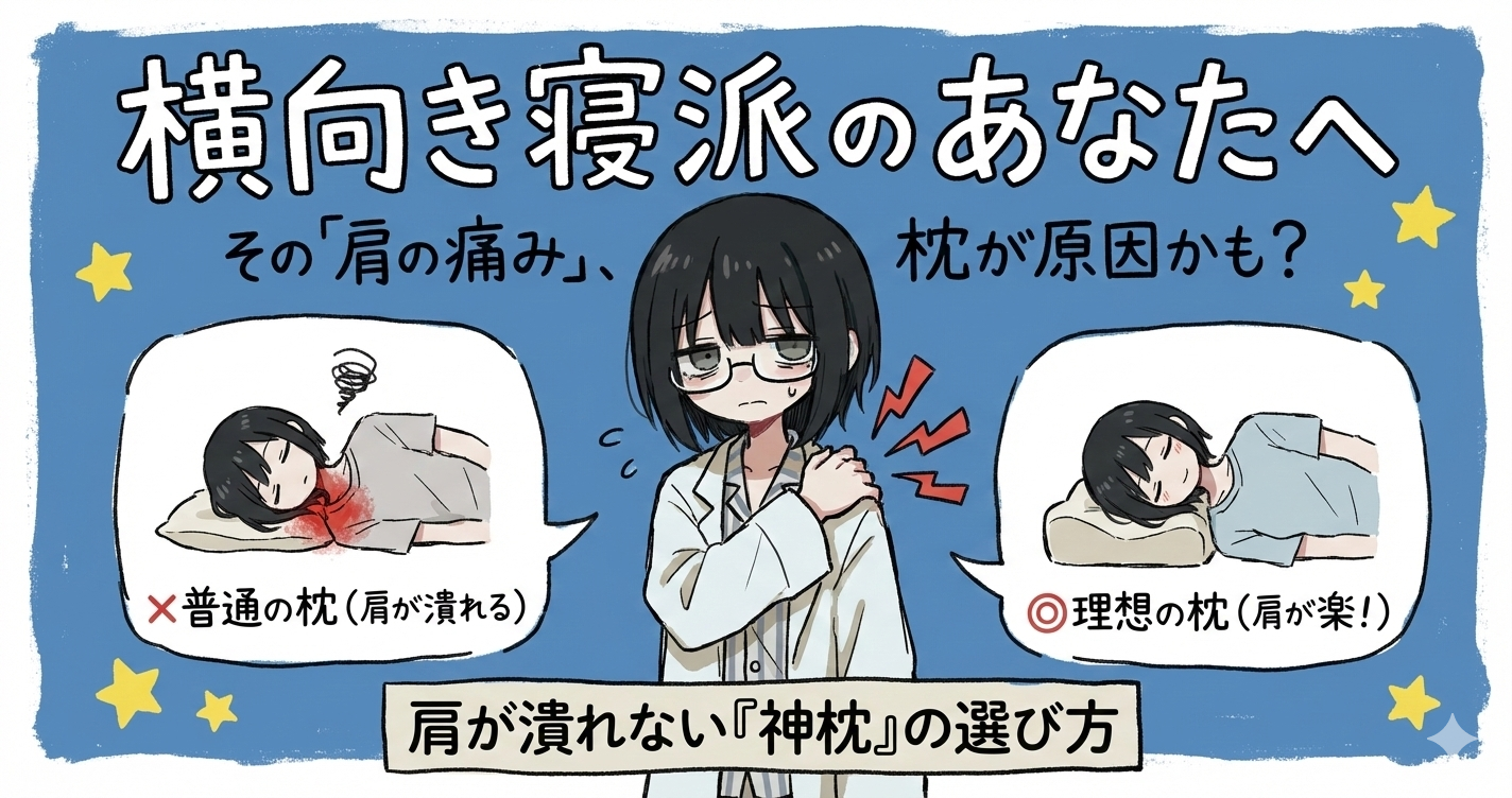 横向き寝派のあなたへ